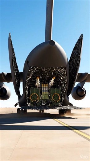 Portable War Zone Activated | One Landing Builds a Full Airbase Military CGI — A massive cargo aircraft lands and instantly converts into a fully operational airbase with radar systems, missile launchers, and fighter jets deploying automatically in seconds. #MilitaryCGI #WarTechnology #Airbase #MissileSystem #FighterJet #DefenseTech #FutureWarfare #CGIShorts #ViralVideo | Missile Zone