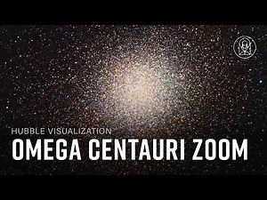 Zoom into the Heart of Globular Star Cluster Omega Centauri