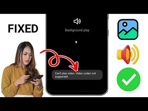 Comment résoudre le problème de lecture vidéo impossible (codec vidéo non pris en charge)