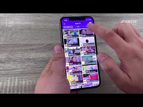 Aplikácia ANTIK TV - TV cez internet