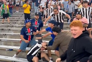 WATCH: PSG & Botafogo Fans Fight In Stands at Club World Cup