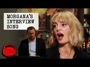 Alex Horne Interviews Morgana Robinson with a very annoying song | Taskmaster