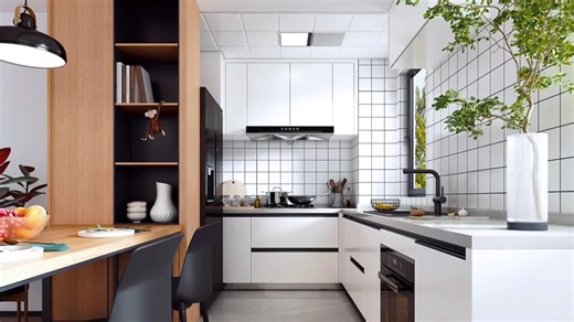 Europe style custom made kitchen cabinet