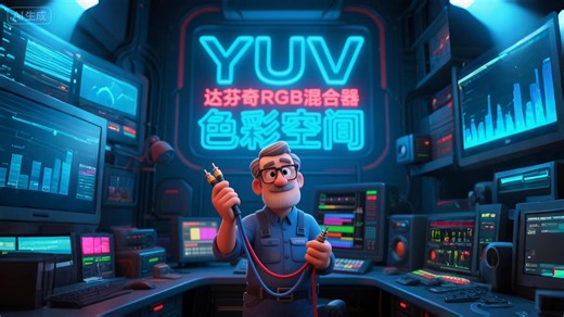 达芬奇调色YUV色彩空间和RGB混合器的关联