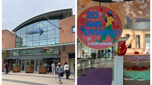L’Esplanade, vingt ans de commerce à Louvain-la-Neuve : un indéniable succès, mais des questions pour l’avenir - RTBF Actus