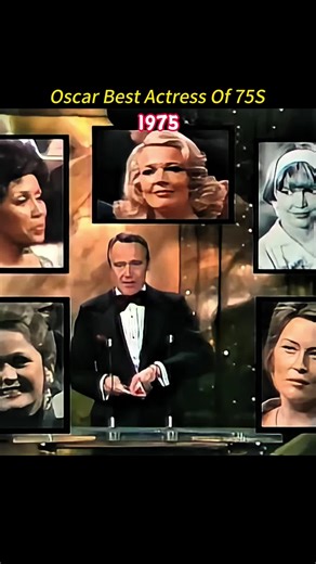 Best Actress Winners at the Oscar 1975 Ceremony