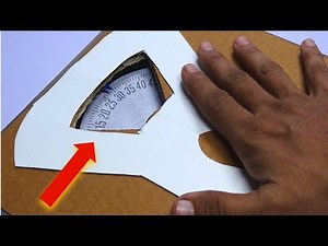 Cardboard weighing scale for school project | DIY working model of weighing scale | Weighing machine