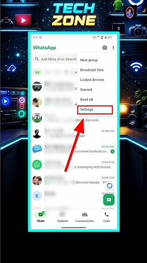 How To Check Blocked Contacts On WhatsApp (Step-by-Step 2026) 🔥 #shorts
