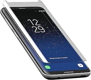 ZAGG InvisibleShield Premiere Glass Curve Screen Protector for Samsung Galaxy S8 - Scratch Resistance Tempered Glass