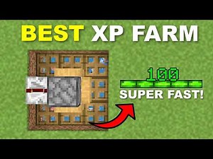 NEW EASIEST XP FARM in Minecraft Bedrock 1.21/26.1+! (No Trident)