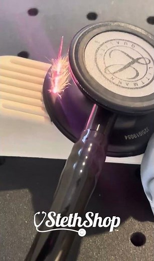 The Littmann Classic III 5803 with precision laser engraving becomes unmistakably yours.