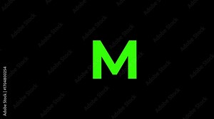 A to Z Alphabet Animation, Digital Letter Counter Video, Educational Background for Kids and Students,