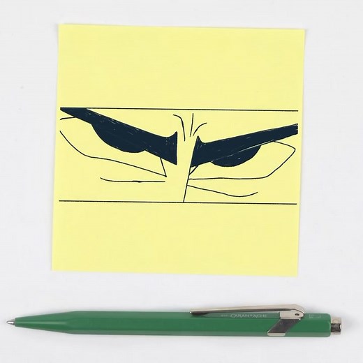 Samurai Jack Post-It Animation Challenge