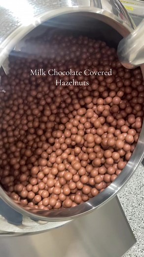 Discover the Chocolate Panning Process with Hazelnuts