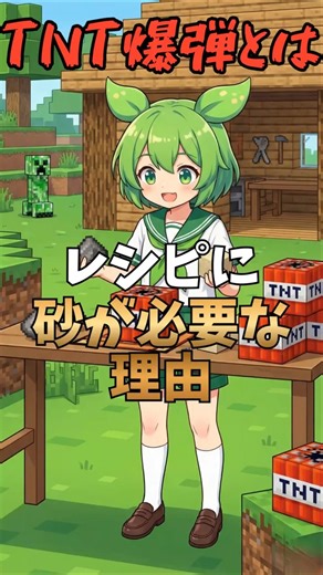 【解説】TNT爆弾とは一体何なのか レシピに「砂」が必要な理由とは 初心者向け完全ガイド #shorts