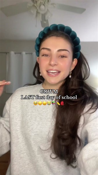 Last First Day of School GRWM | Makeup Routine