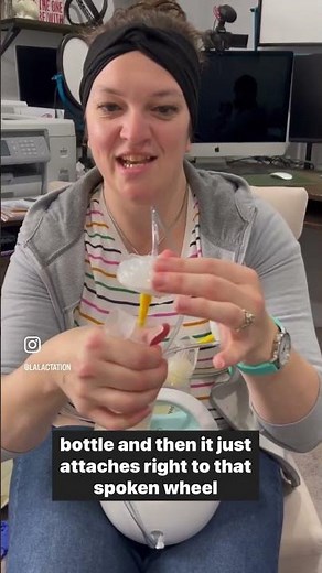 Medela pump flanges with the Spectra pump