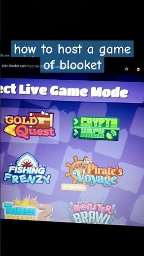 how to host a game of blooket #blooket