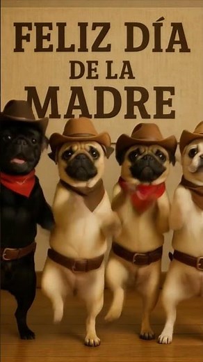 💖✅FELIZ DÍA DE LAS MAMIS PUGS💖✅ #pug #pugs #diadelasmadres