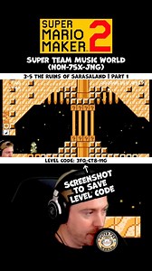 Pt 1: ♪TMW♪ The Ruins of Sarasaland (OH! DAISY - Super Mario Land) by SquinkATL (3FQ-CT8-11G) Super Mario Maker 2 | Nintendo Switch #SuperMarioMaker2 #supermario #mariobros #nintendoswitch | Super Pat World