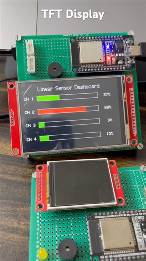 TFT Displays test #iotproject #arduino #esp32 #diy #justdoelectronics