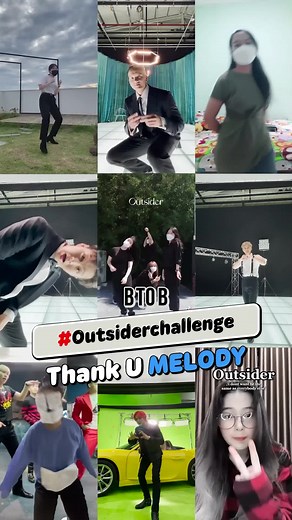 Thank U MELODY💙 #Outsiderchallenge #아웃사이더챌린지 #비투비 #BTOB #아웃사이더 #Outsider