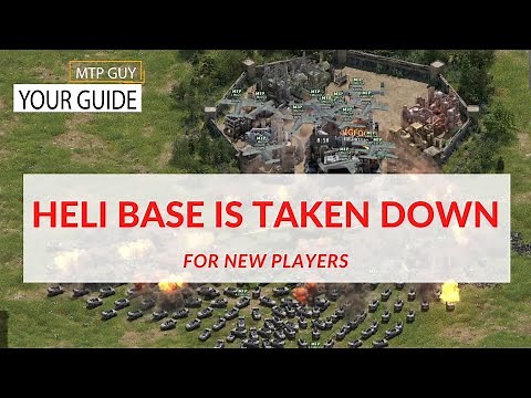 Panzer Rush - TIPS & TRICKS - FOR NEW PLAYERS - HOW TO TAKE THE HELI BASE