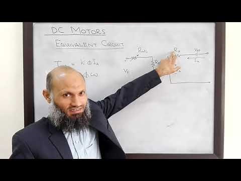 EE213 - 24a - Equivalent circuit of DC motors and magnetization curve