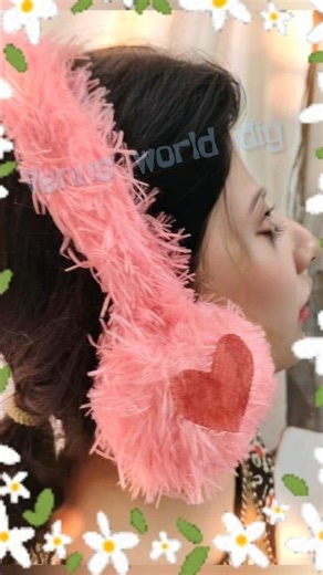 Furry Earmuffs | quick n simple earmuff tutorial,winter muff Making "Handmade Earmuffs No-Sew DIY"