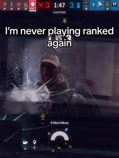 Never again #rainbowsixsiege #r6 #graped #ptsd #gaming #ps4 #ps5 #playstation5 #rainbowsix
