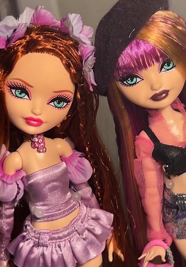 Ever After High Holly O'Hair and Poppy O'Hair Restyle Ideas