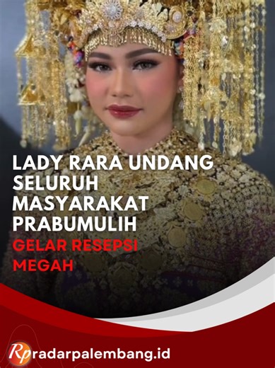 Gelar Resepsi Megah, Lady Rara Undang Seluruh Masyarakat Prabumulih ke Pernikahannya Secara terbuka Lady Rara mengundang seluruh masyarakat Prabumulih untuk hadir dan menyaksikan resepsi penikahannya yang dipastikan bakal megah. Diketahui penyanyi dangdut jebolan ajang pencarian bakat LIDA, Lady Rara bakal menggelar pernikahan di kota asalnya Prabumulh. Acara pernikahan Lady Rara dan sang pujaan hati Abdullah Alaydrus atau akrab disapa Aladull bakal digelar pada Jumat, 6 Februari 2026. Bertempat