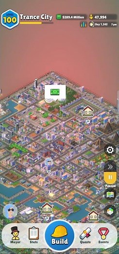 Pocket city 2 at Level 100 with 289.4Million 💰 Cash (Pocket City 2 Beta Player)