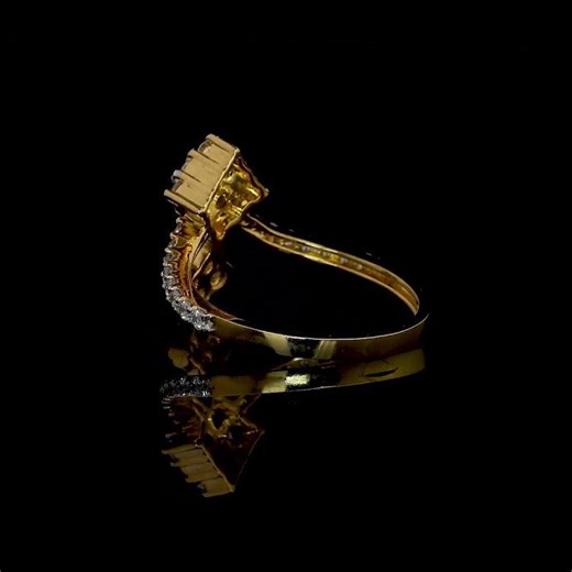 Rose Gold Diamond Tiara Ring