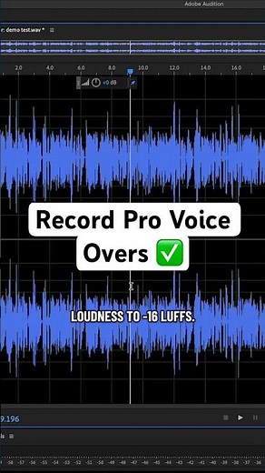 How To Record Voice Over #Shorts #VoiceOver