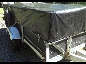 Great PVC DIY Cargo Trailer top cover.(Cheap)