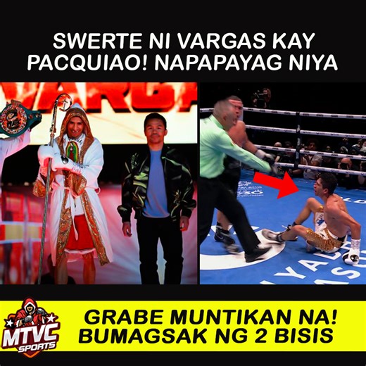 BREAKING: PACQUIAO Nagpasikat sa SAUDI! proud si Vargas. Muntikan na! 2X Bagsak #boxing #mtvcsports | Mtvc Sports.