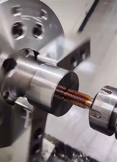 Internal thread forming CNC processing!