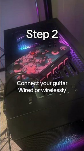 how to use CRKD guitar for rock band rpcs3 #tutorial #rockband #rpcs3 #crkd ‪@crkdgg‬