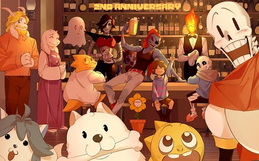（undertale攻略）有解说 攻略速通向 完美结局达成("▔□▔)/