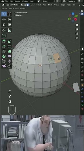 Noob vs Pro: How to Separate Connected Mesh Parts in Blender
