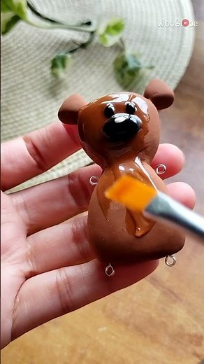 Create Mr. Bean's Teddy with Air-Dry Clay: Fun Tutorial || WooGlobe