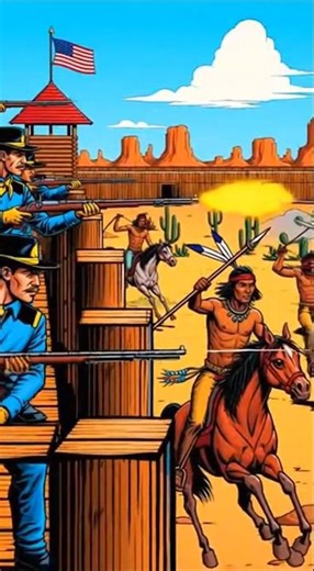 Forte Apache #youtubeshorts #desenho