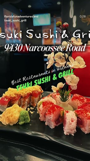 Tsuki Sushi & Grill – Lake Nona 🍣🔥 Looking for fresh sushi and delicious Japanese cuisine in Lake Nona? Come visit Tsuki Sushi & Grill on Narcoossee Road! We serve fresh sushi, sashimi, specialty rolls, and hot grill dishes made with high-quality ingredients and authentic flavor. Perfect for lunch, dinner, or a night out with friends and family. ✨ Customer Favorites: • Fresh Sushi & Sashimi • Signature Specialty Rolls • Hibachi & Grill Dishes • Delicious Appetizers • Lunch Specials & Happy Hou