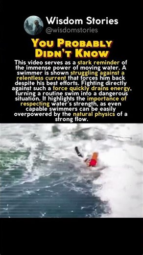 The STRENGTH Of Moving Water