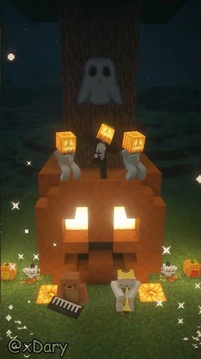Halloween Concert in Minecraft #minecraft #shorts