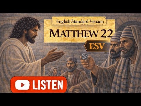 Matthew 22 ESV - (Audio Bible to Study, Sleep, Relax or Meditate)