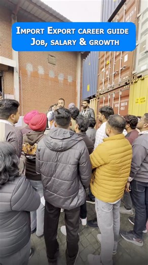 HarshDhawanEEG on Instagram: "🚢 Careers in Import Export Business – Inspired by Harsh Dhawan The import-export industry offers diverse and high-growth career opportunities for individuals interested in global trade, logistics, and international business operations. Inspired by the business approach of Harsh Dhawan, professionals can explore roles such as Import Manager, Export Coordinator, Logistics Executive, Customs Clearance Specialist, Documentation Officer, Supply Chain Analyst, and