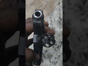 How to remove cylinder on Taurus modle 85/605 Protector Poly.