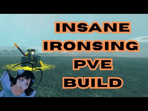 the BEST beginner ironsing pve build in Roblox DEEPWOKEN!